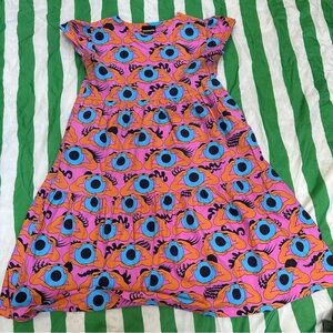 NOOWORKS psychedelic ladies frida dress